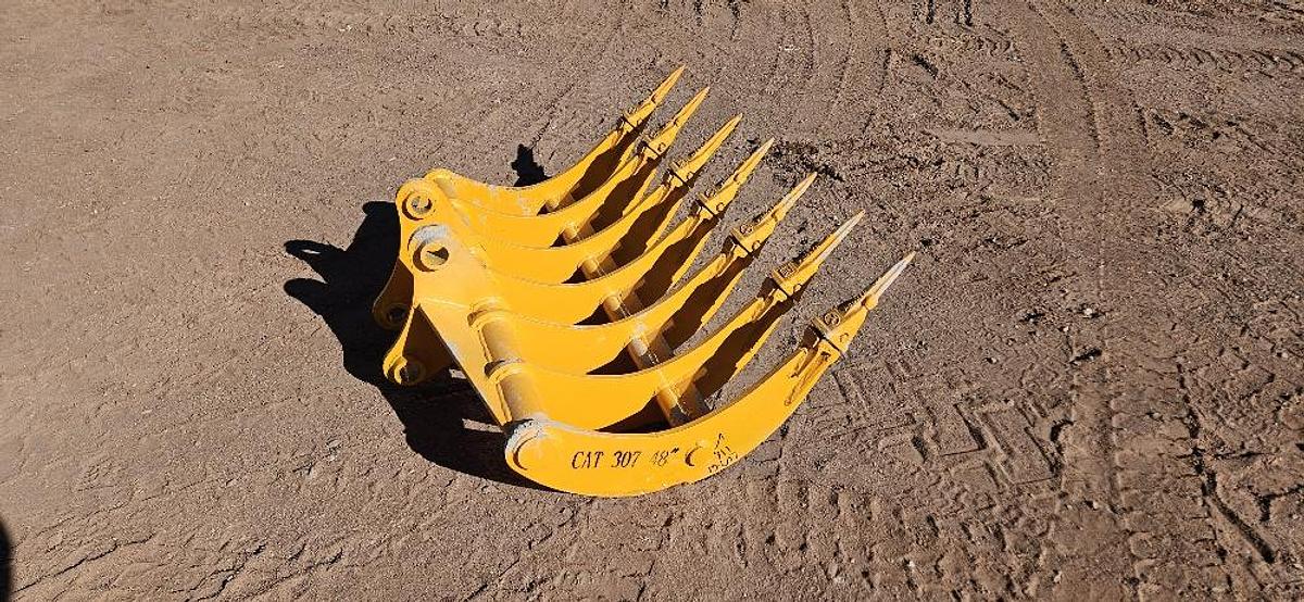 NEW - 48" Mini Excavator Rake