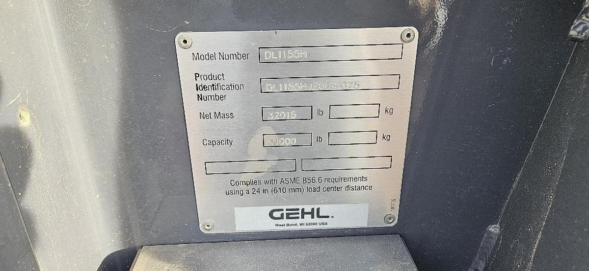 2008 Gehl Telehandler thumbnail 12