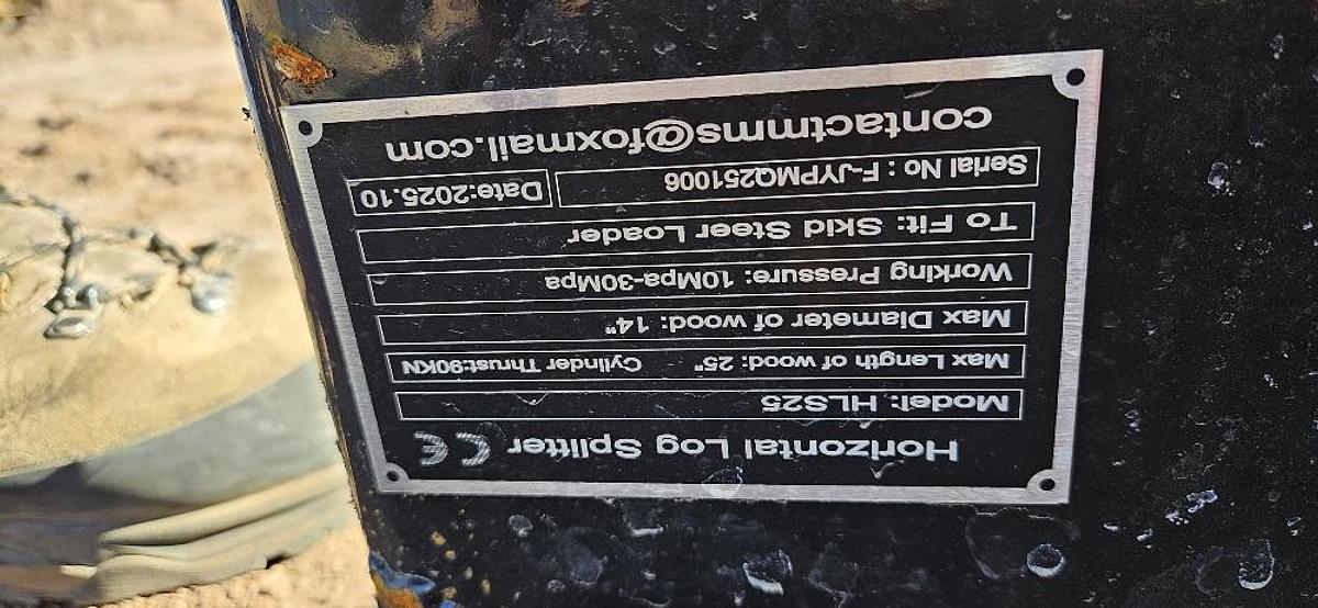 Skid Steer Wood Splitter thumbnail 7