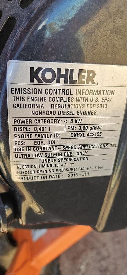 Koler 5500 Watt Generator thumbnail 11