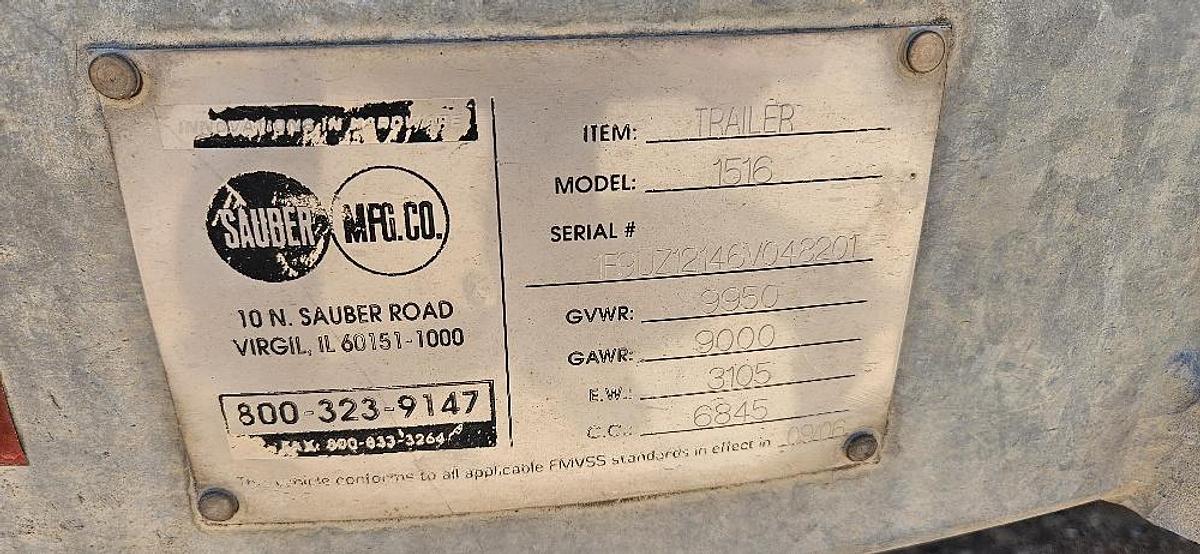 2006 Suber Hidrolic Reel Trailer thumbnail 12