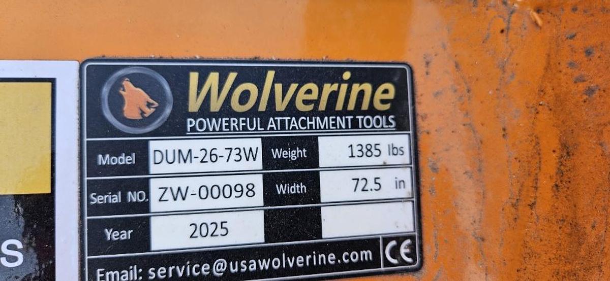 72" Skid Steer Mulcher thumbnail 7