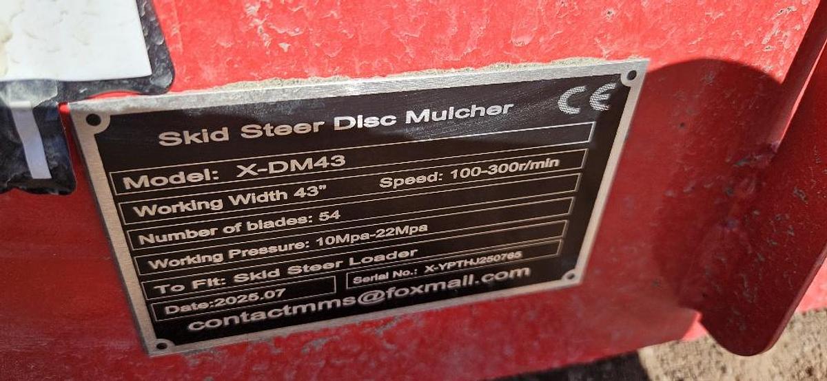 54" Skid Steer Mulcher thumbnail 6