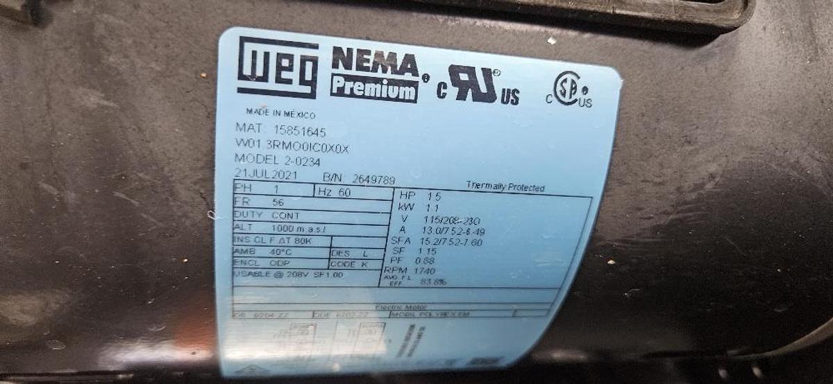 MI-T-M Electric Air Compressor thumbnail 6