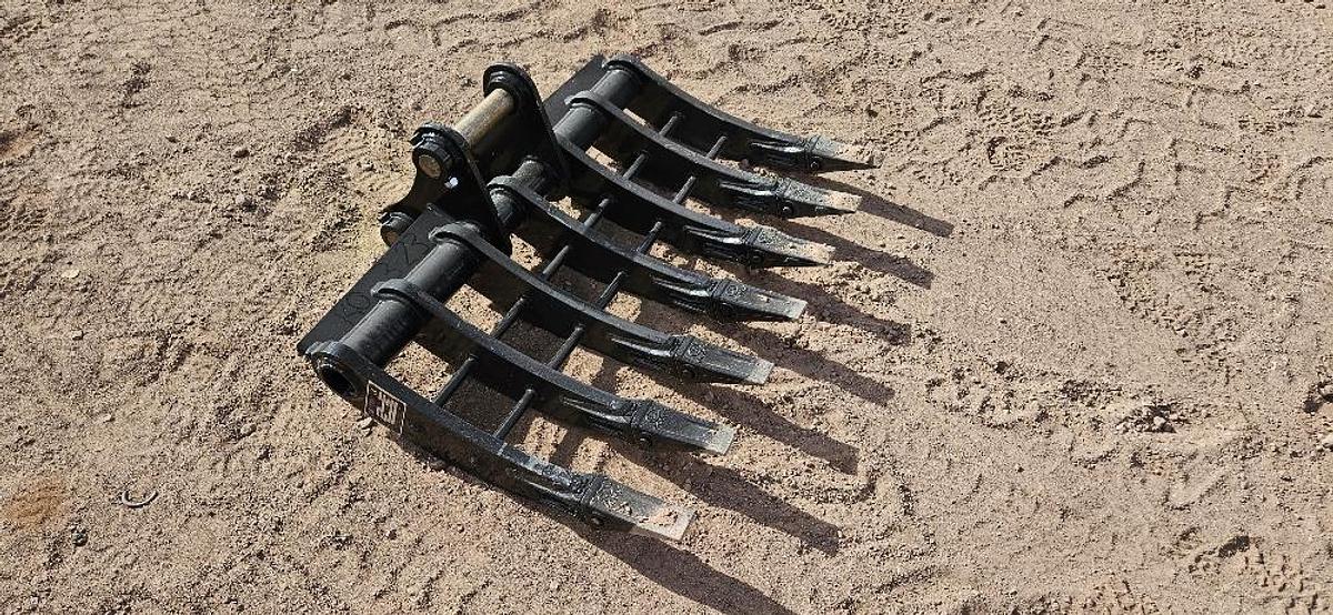 40" Mini Excavator Rake thumbnail 3