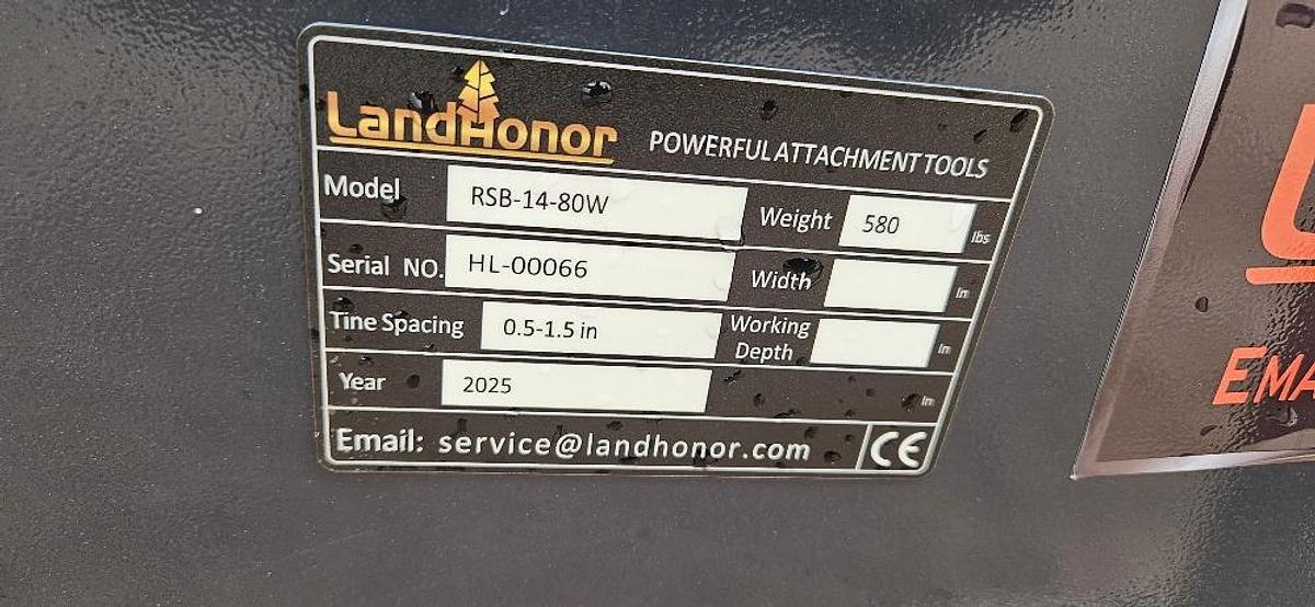 Land Honor Skid Steer Screening Bucket thumbnail 8