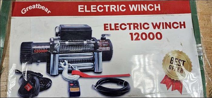 12,000 lb Electric Winch thumbnail 3