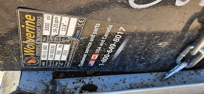 Skid Steer Feed Bunk Sweeper Attachment thumbnail 2