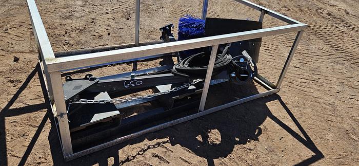 Skid Steer Feed Bunk Sweeper Attachment thumbnail 3