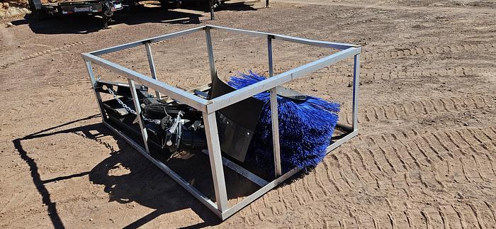 Skid Steer Feed Bunk Sweeper Attachment thumbnail 5