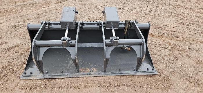 73" Skid Steer Grapple Bucket thumbnail 2