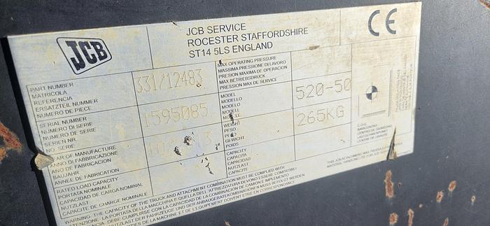 81" JCB Telehandler Bucket thumbnail 4