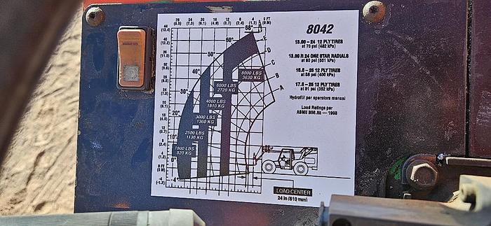 2014 Sky Track 8042 Telehandler thumbnail 15