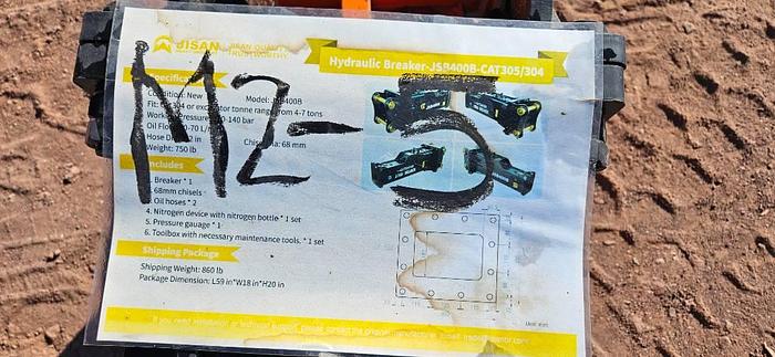 Mini Excavator Jack Hammer thumbnail 2