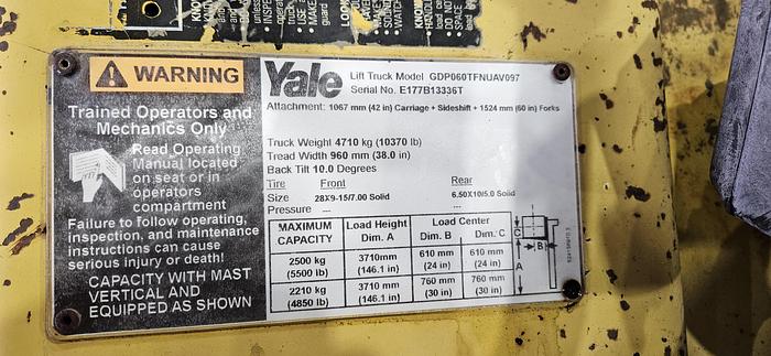Yale Forklift thumbnail 9
