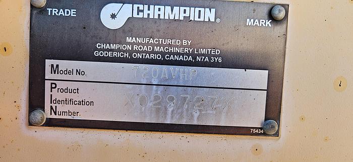 1999 Champion Road Grader thumbnail 10