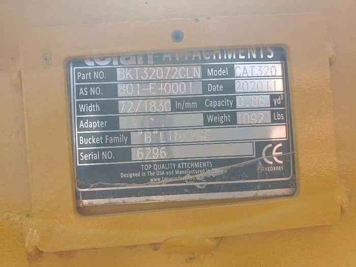 72" Excavator Grading Bucket thumbnail 5