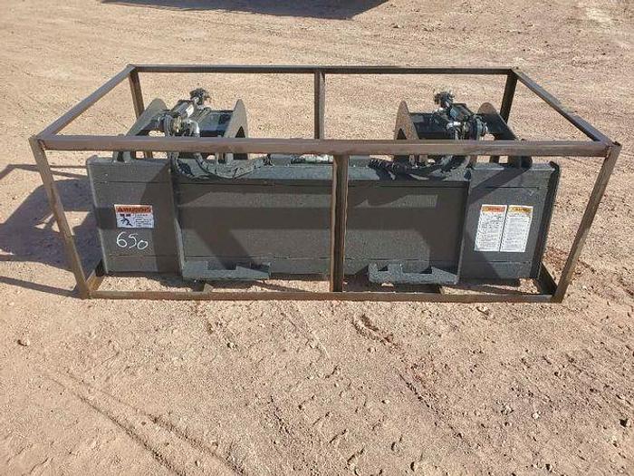 72" Wide Skid Steer Grapple Bucket thumbnail 3