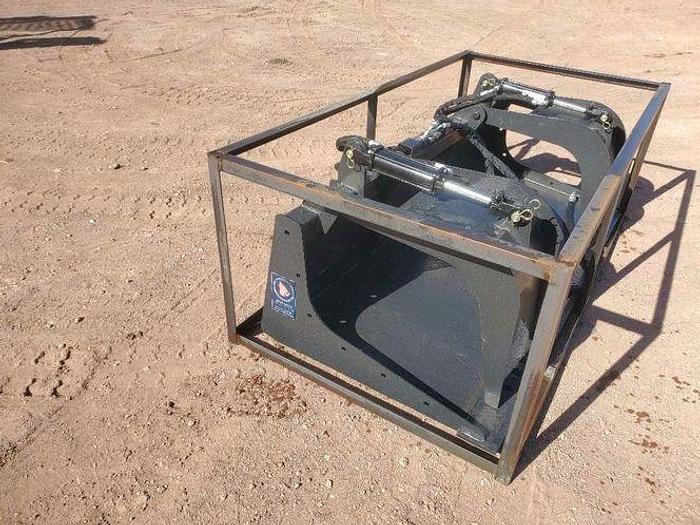 72" Wide Skid Steer Grapple Bucket thumbnail 5