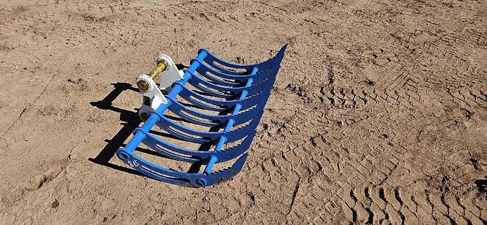 47 inch Mini Excavator Rake - Photo 1