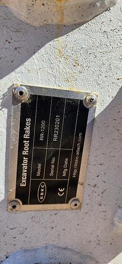 47 inch Mini Excavator Rake thumbnail 4