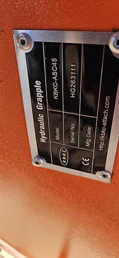 Excavator Hydraulic Grapple thumbnail 7